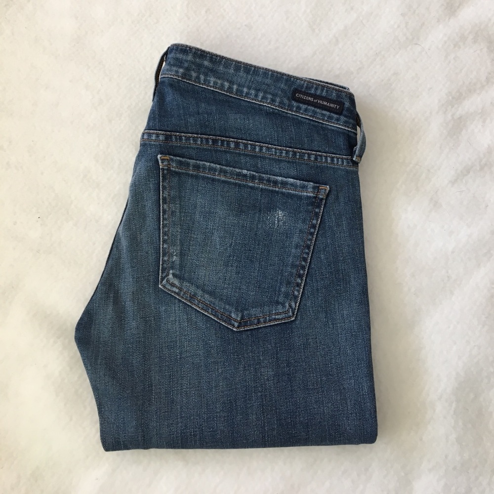 COH Racer skinny jean in fabulous medium blue wash