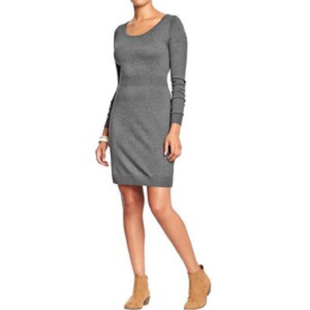 Old navy grey sweater dress