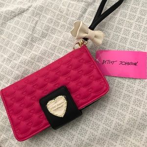 ~**SALE**~ Betsey Johnson wristlet wallet