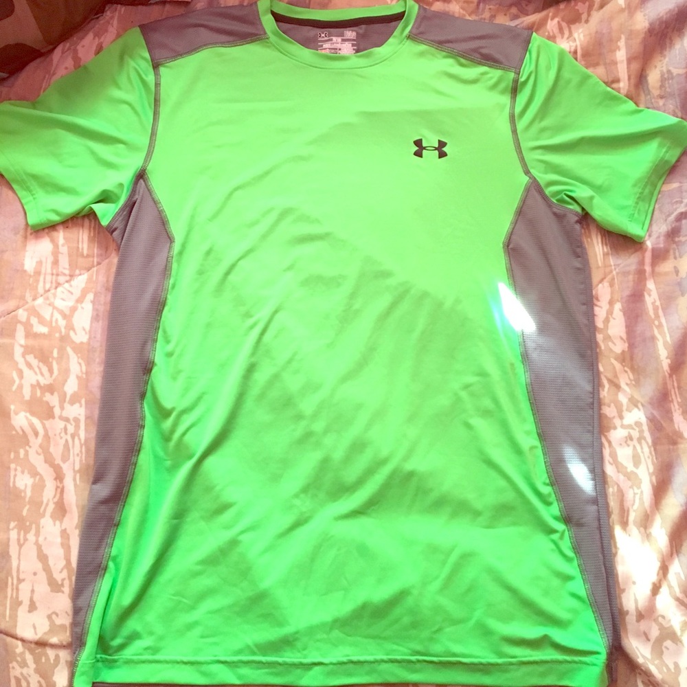 Under Armor Heat Gear Fitted Running Shirt Men's