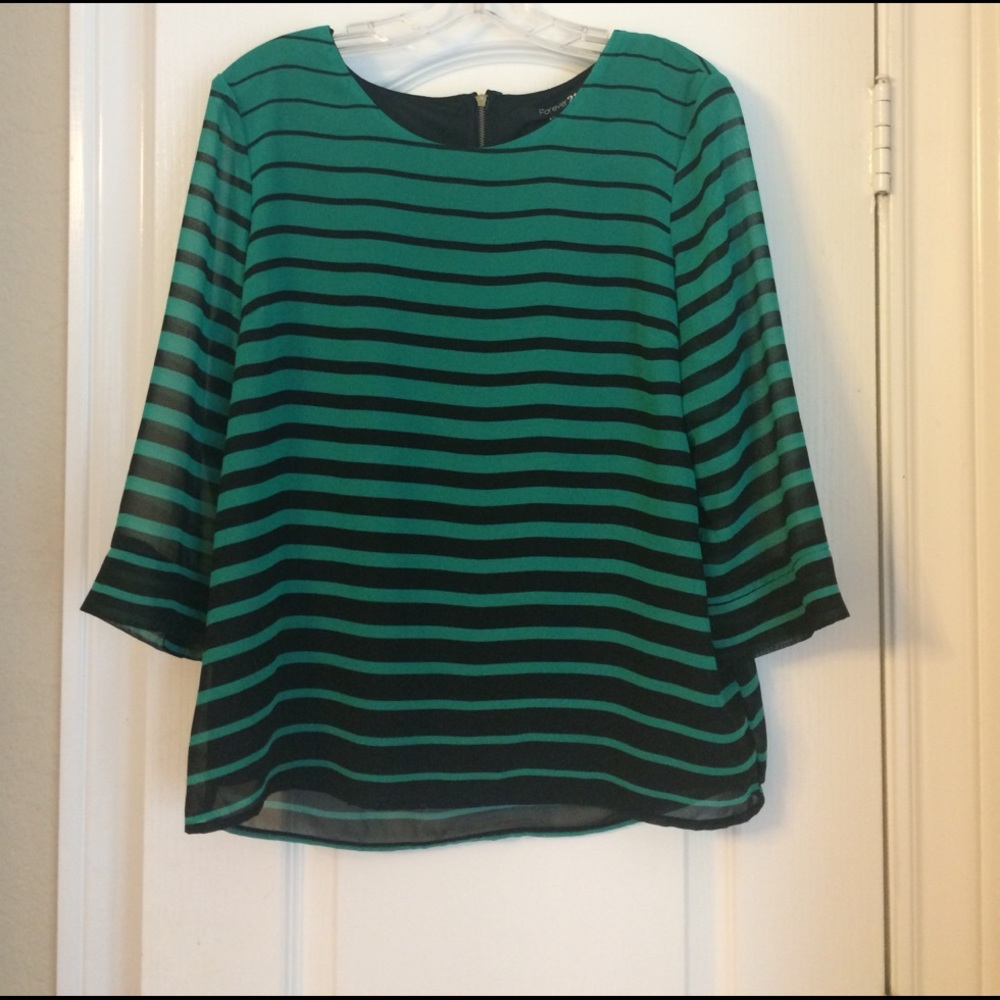 Forever 21 3/4 blouse