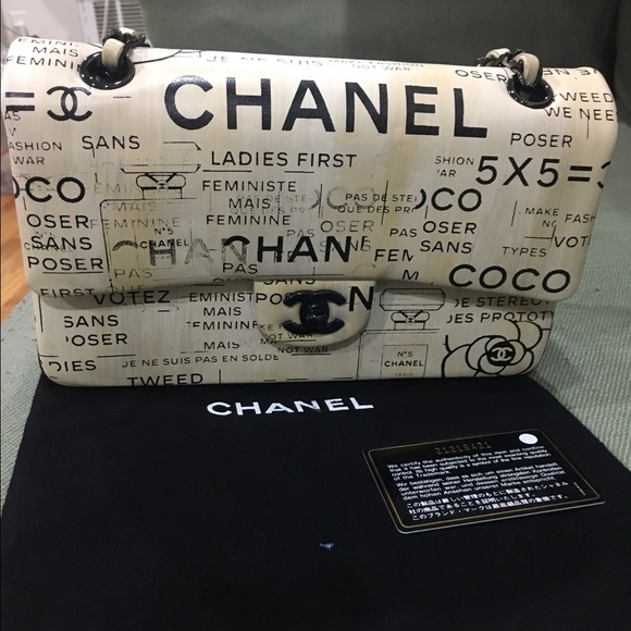 Classic Chanel double flap medium bag - Picture 1 of 8