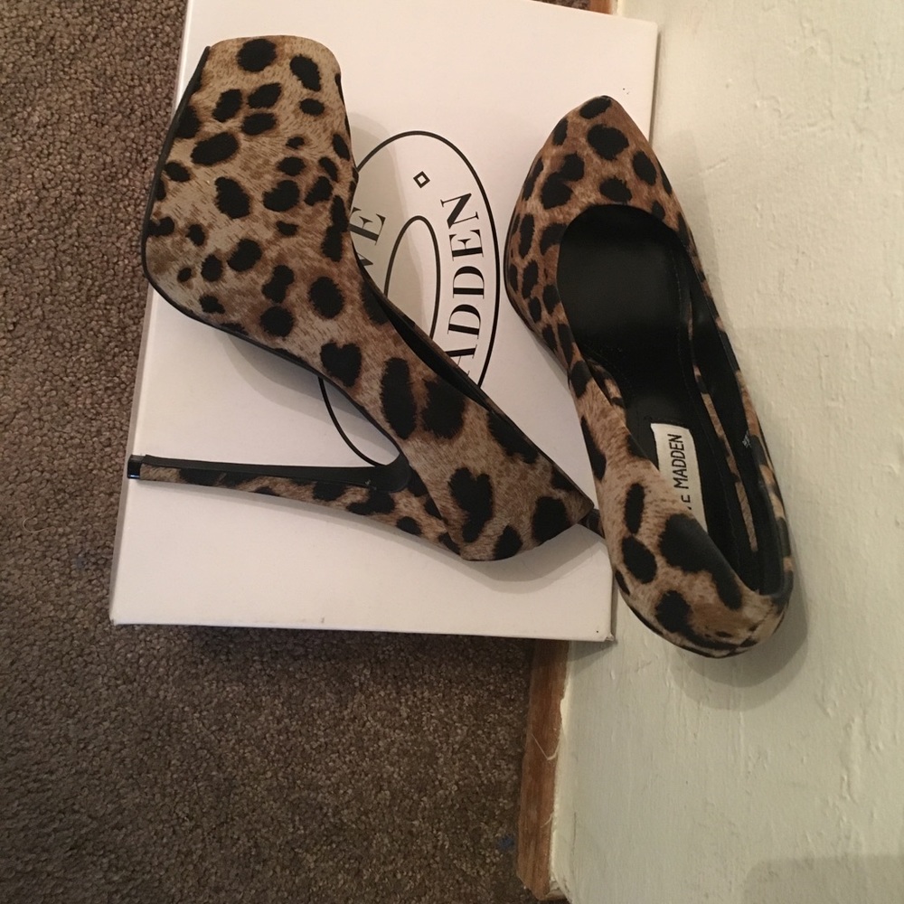 Cheetah Print Heels
