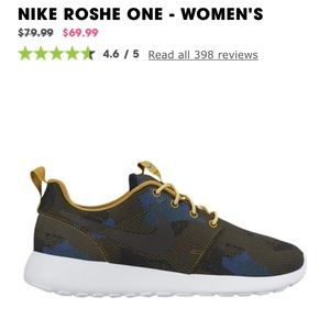 Nike Roshe One Jacquard Print Women's Shoe