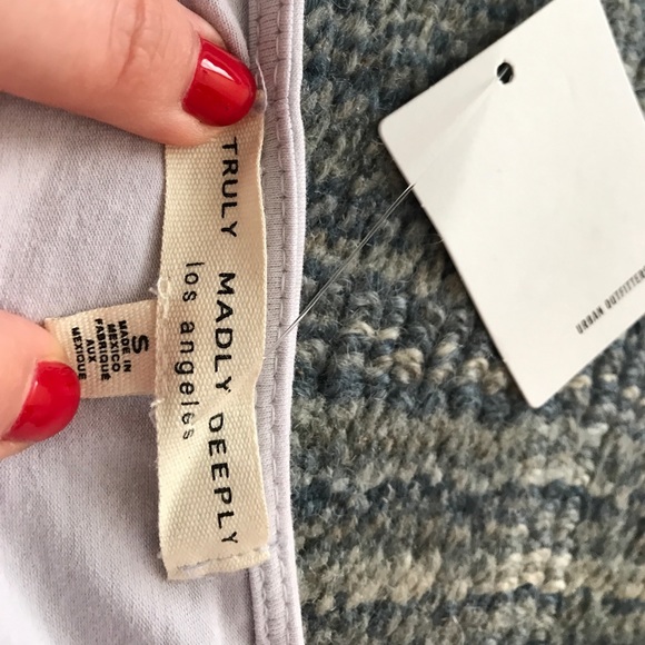 URBAN OUTFITTERS CROPPED LILAC TANK💕 - Picture 4 of 4