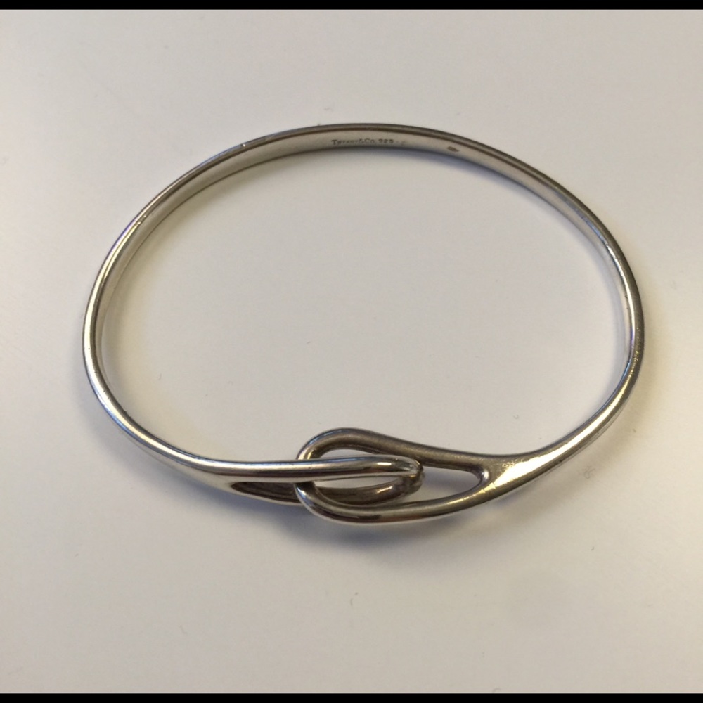 Tiffany & Co Silver Infinity Interlocking Bracelet
