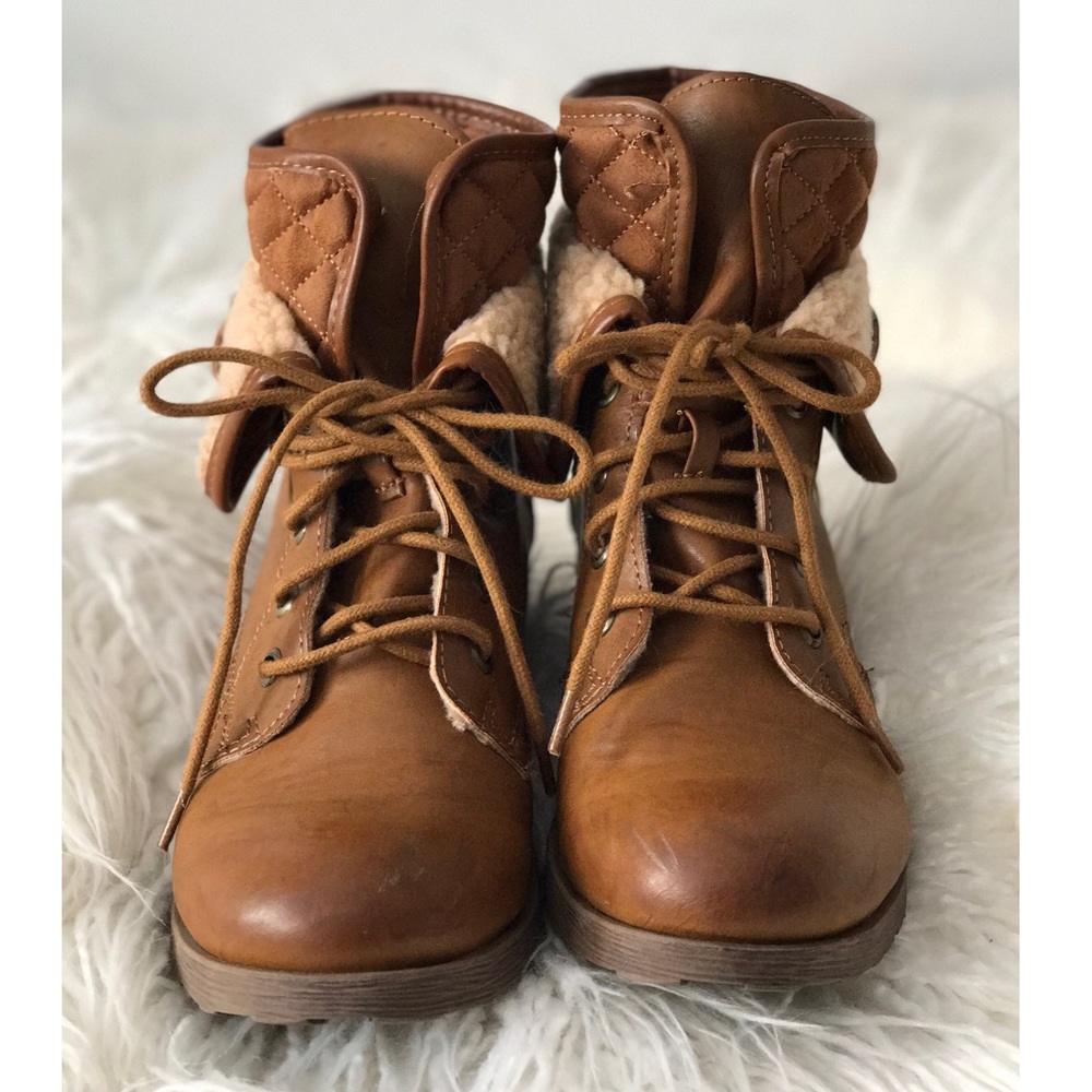 Rock & Candy Tan Booties