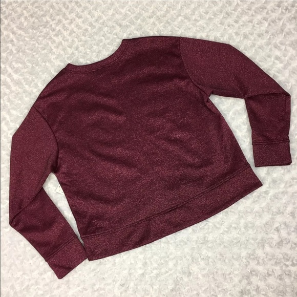 NWT Black and Pink Metallic Longsleeve Sweatshirt - Picture 3 of 8