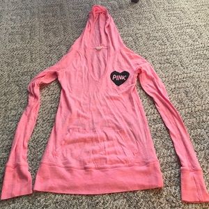 Victoria's Secret long sleeve hooded shirt