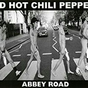 Red Hot Chili Peppers Abbey Road poster