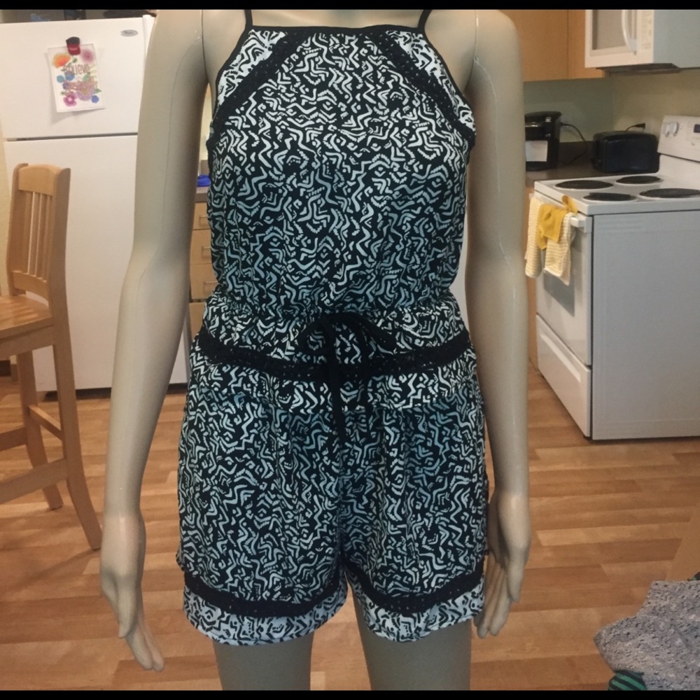 B&W Tank Top and Short Set