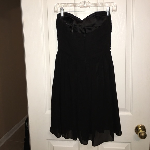 Classy black strapless dress - Picture 5 of 5