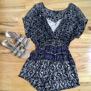 Forever 21 Patterned Boho Romper