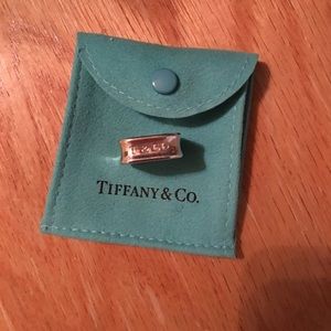 Tiffany&co 1837 square ring size 6
