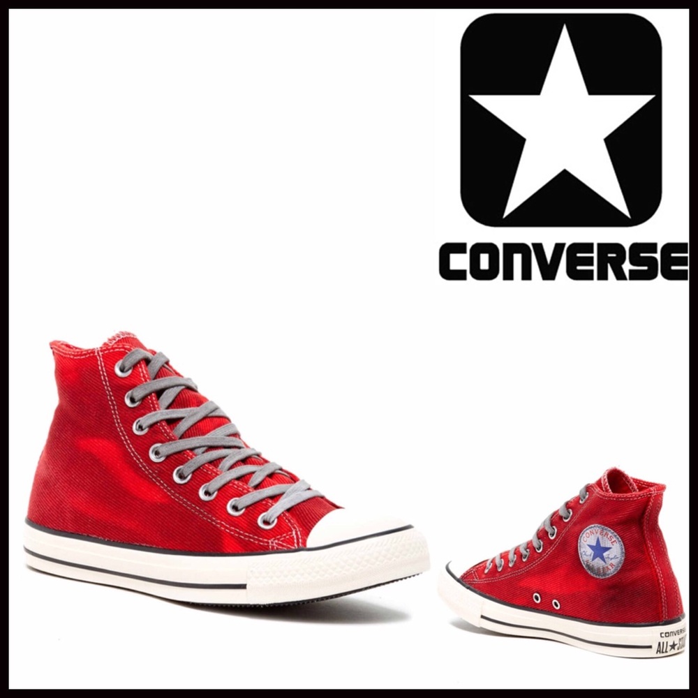 ❌SOLD❌❗️1-HOUR SALE❗️CONVERSE SNEAKERS High Top - Picture 2 of 8