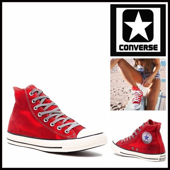 ❌SOLD❌❗️1-HOUR SALE❗️CONVERSE SNEAKERS High Top - Picture 7 of 8