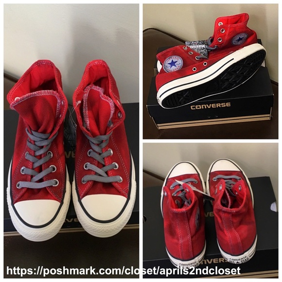 ❌SOLD❌❗️1-HOUR SALE❗️CONVERSE SNEAKERS High Top - Picture 4 of 8