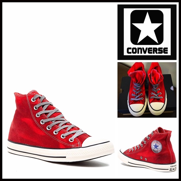 ❌SOLD❌❗️1-HOUR SALE❗️CONVERSE SNEAKERS High Top - Picture 5 of 8
