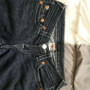 TRUE Religion rhinestone embellishments