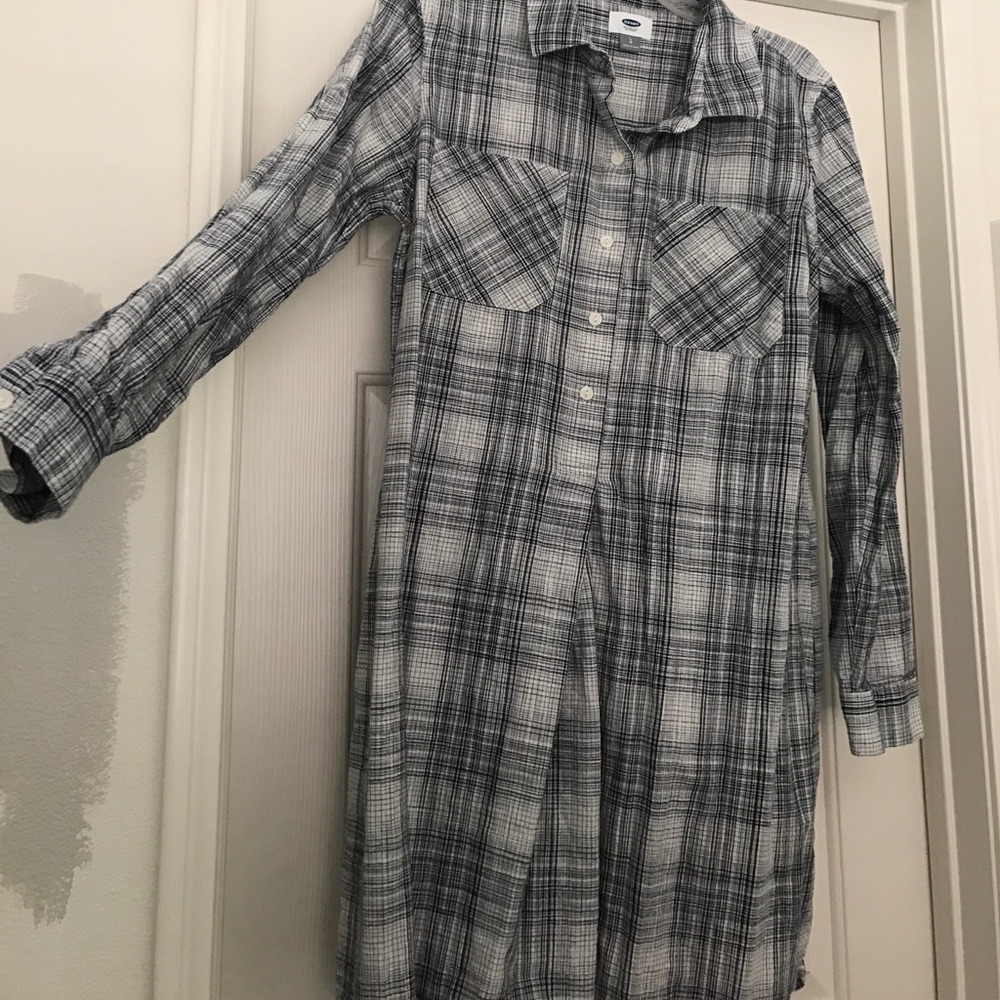 Plaid T-Shirt dress