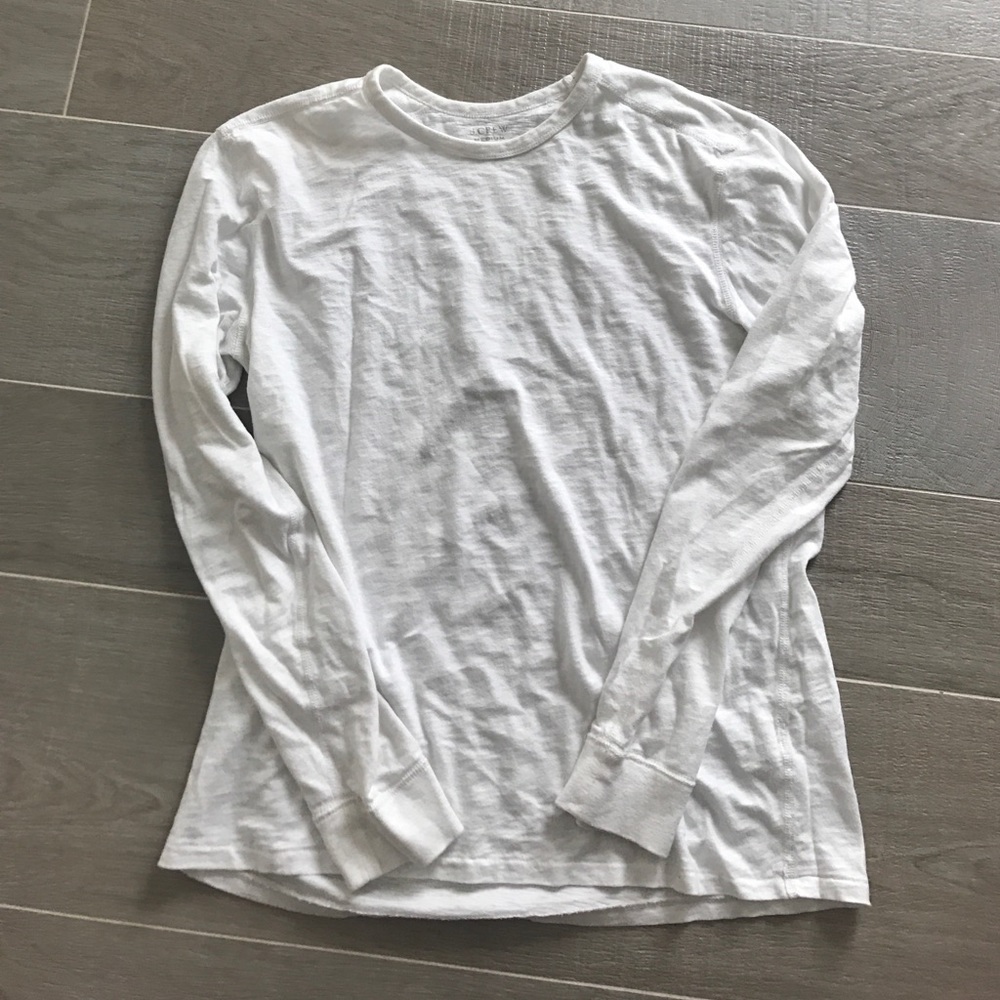 White long sleeve shirt