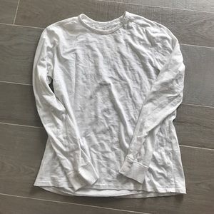 White long sleeve shirt