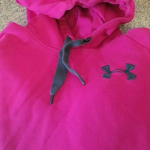 Pink Under Armour Hoodie | L | UA STORM