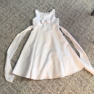 White communion dress for girls