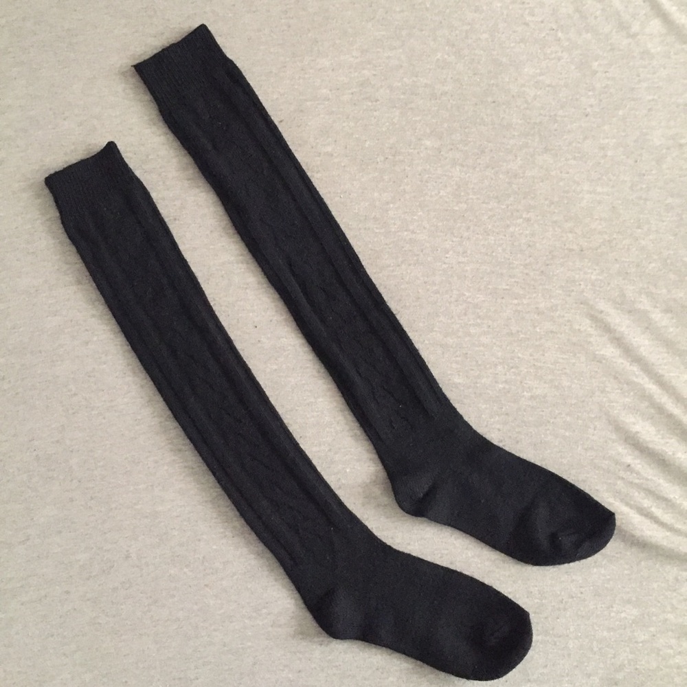 Thick Knit Over the Knee Socks