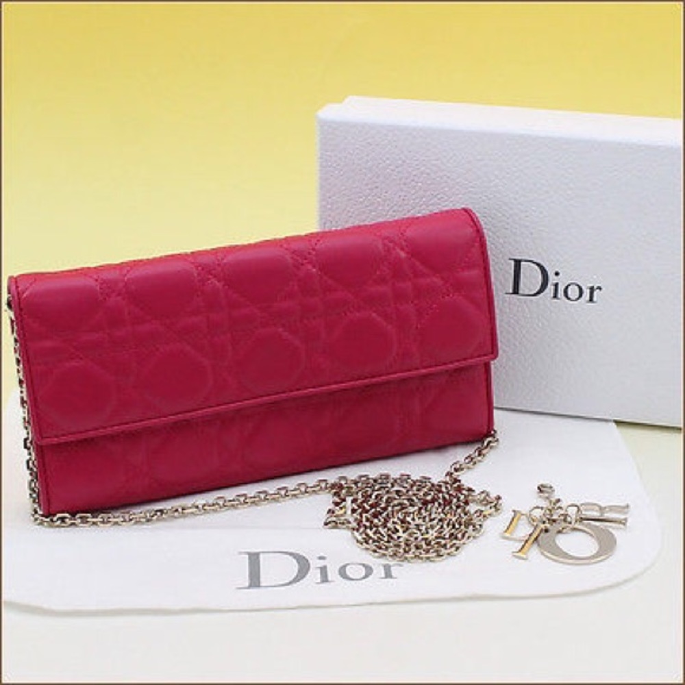**SOLD** Dior WOC/cross body bag rare fuchsia pink