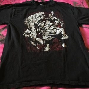 Boys XL Marvel superhero t-shirt