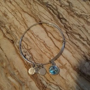 Alex and Ani silver march birthstone