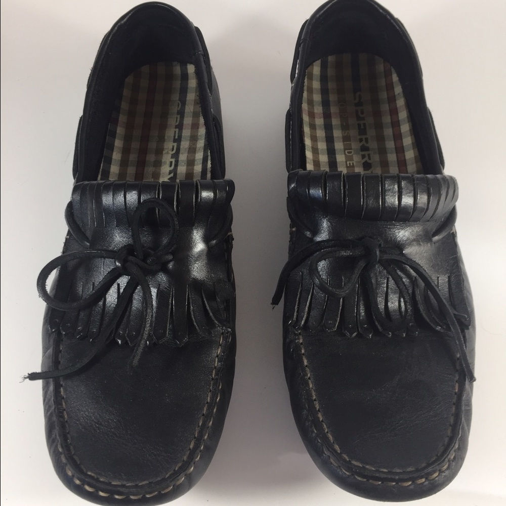 SPERRY Top Sider Wave Driver Kiltie Leather Loafer