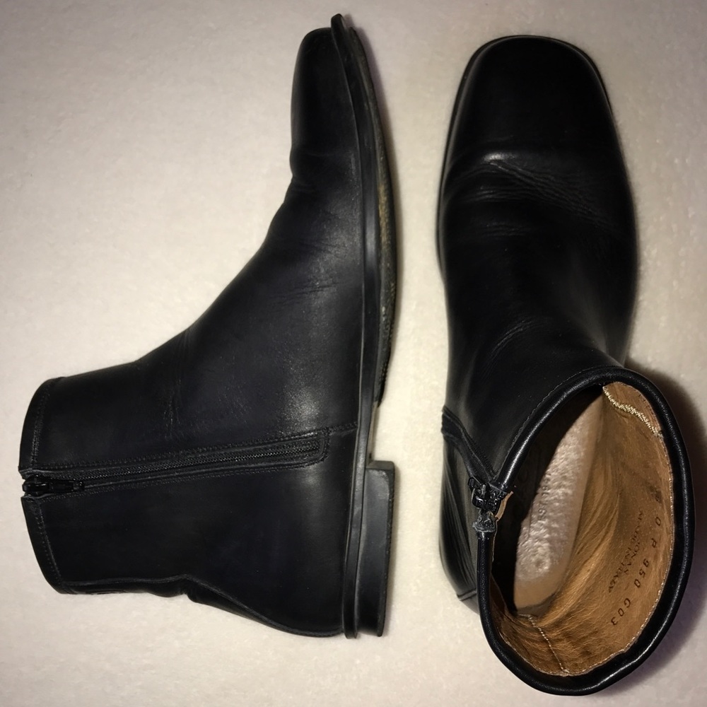 COACH Mens 'Jonas' Leather Ankle Boots