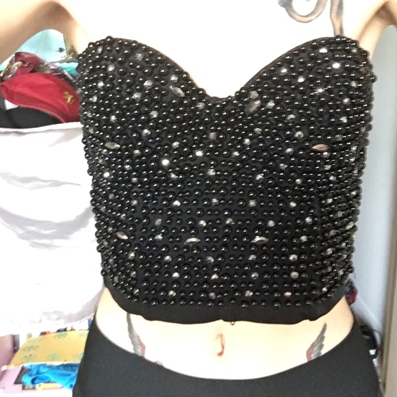 Beaded Bustier - Picture 2 of 4