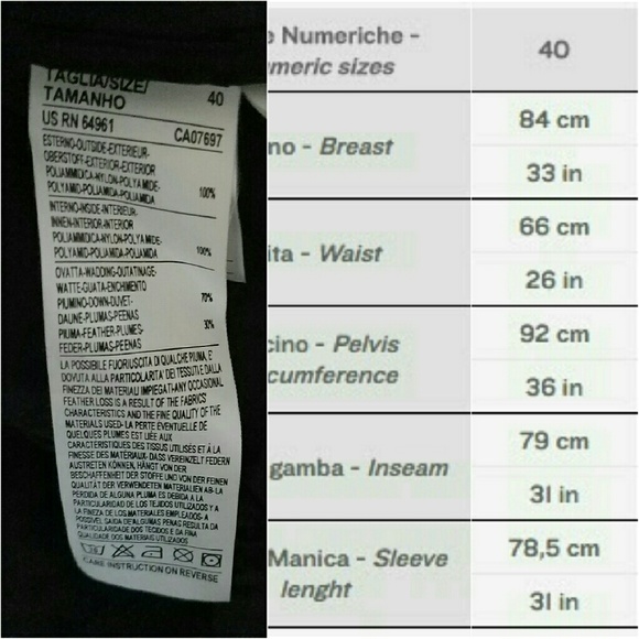 Sisley down coat - Picture 4 of 4