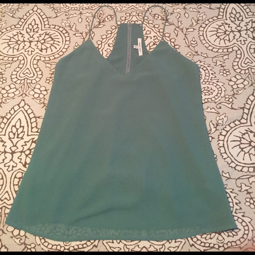 Naked Zebra flowy tank top