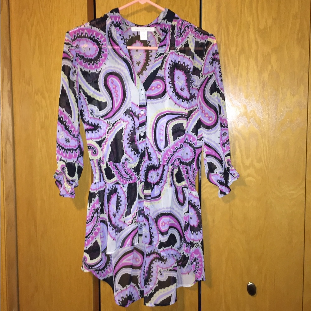 Size Small paisley top