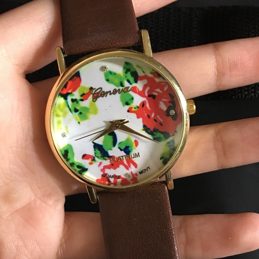 Geneva floral watch