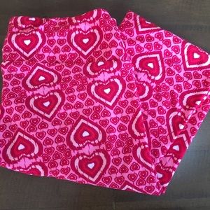 Lularoe OS valentine leggings.