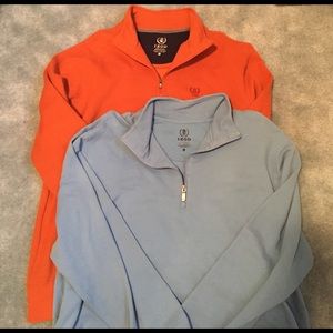 Izod half zip