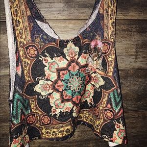 🚫SOLD🚫Pretty Lights Mandala Crop