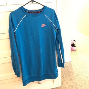 Nike tunic sweatshirt