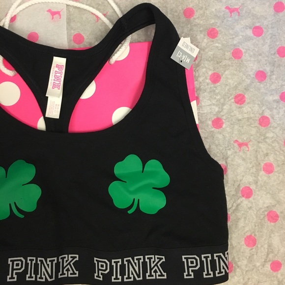 💙NWT VS PINK St. Patrick's day bra💙 - Picture 2 of 7