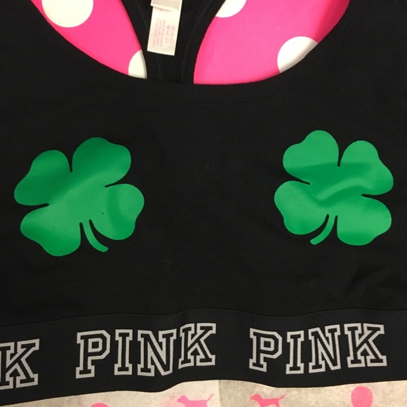 💙NWT VS PINK St. Patrick's day bra💙 - Picture 3 of 7