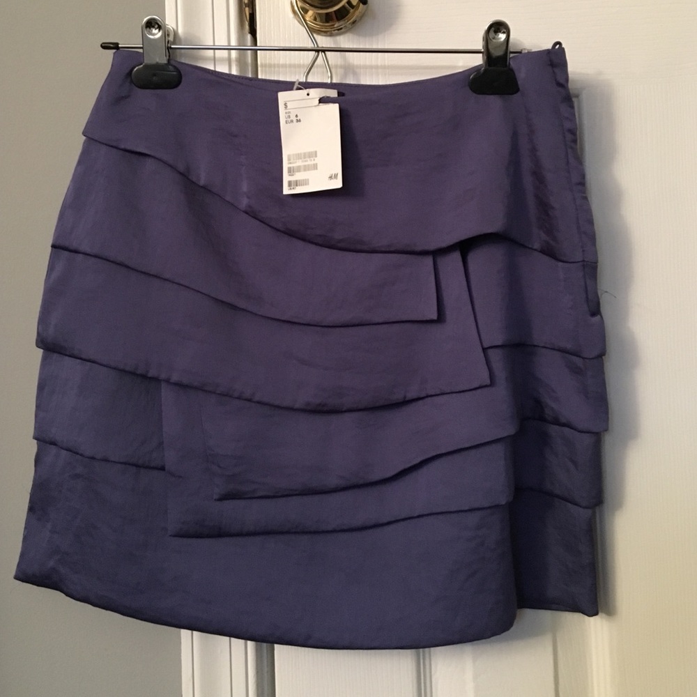 Purple Mini Skirt