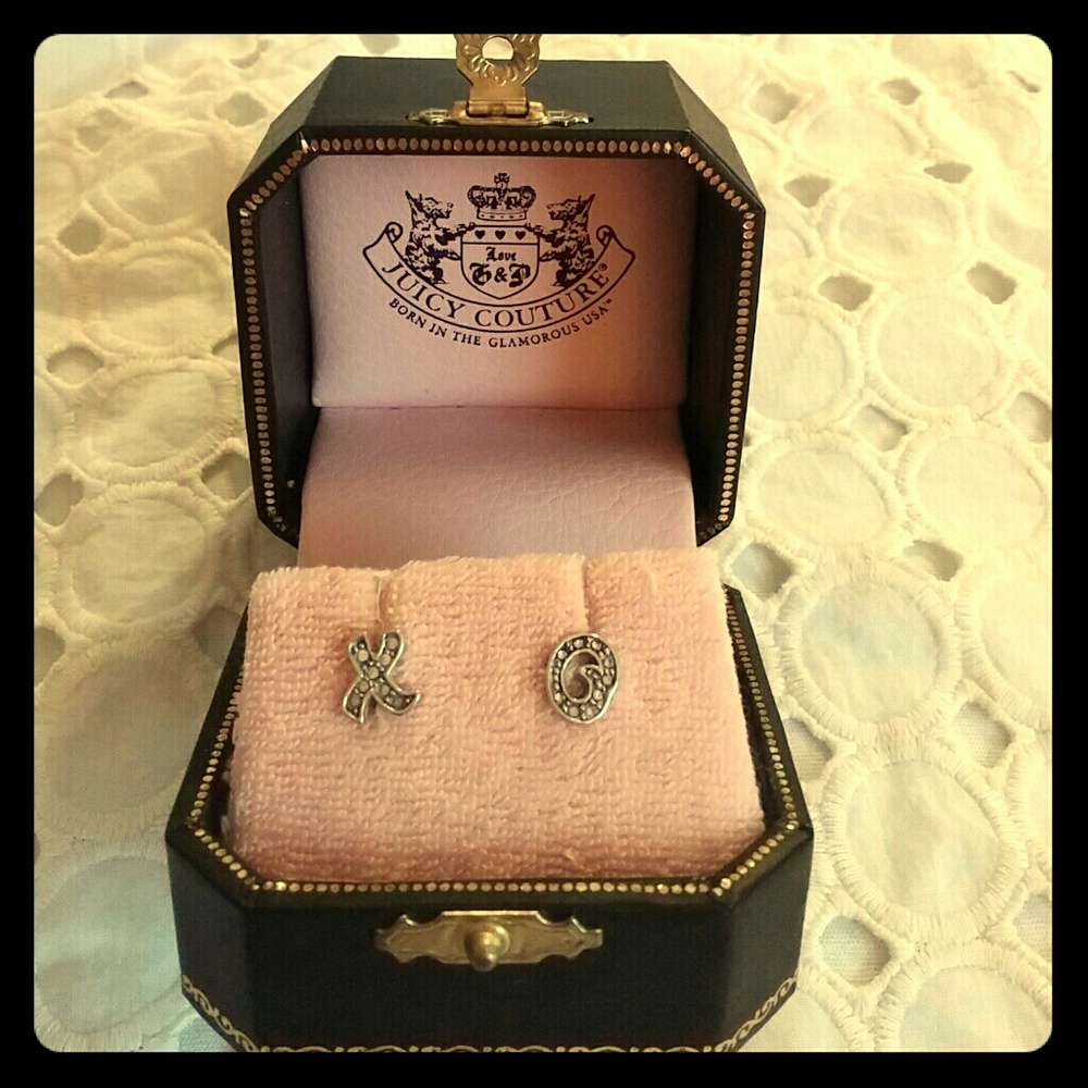🆕Juicy Couture XO Stud Earrings NEW