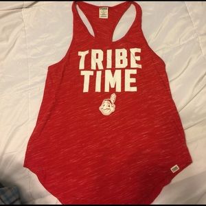 VS pink Indians racerback tank