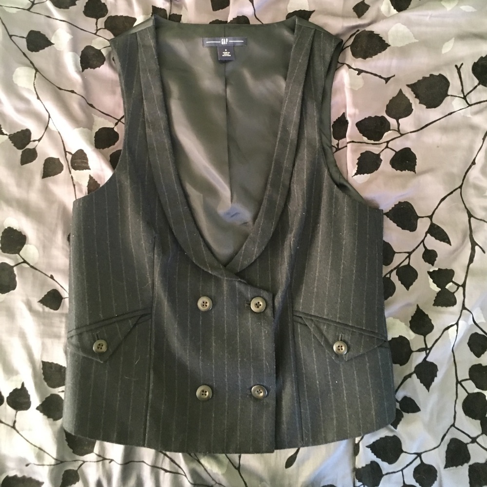 Black business vest