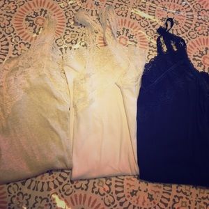 Abercrombie and hollister cami tops